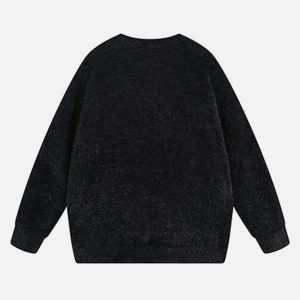 Concert Outfit Spider Warm Loose Sweater