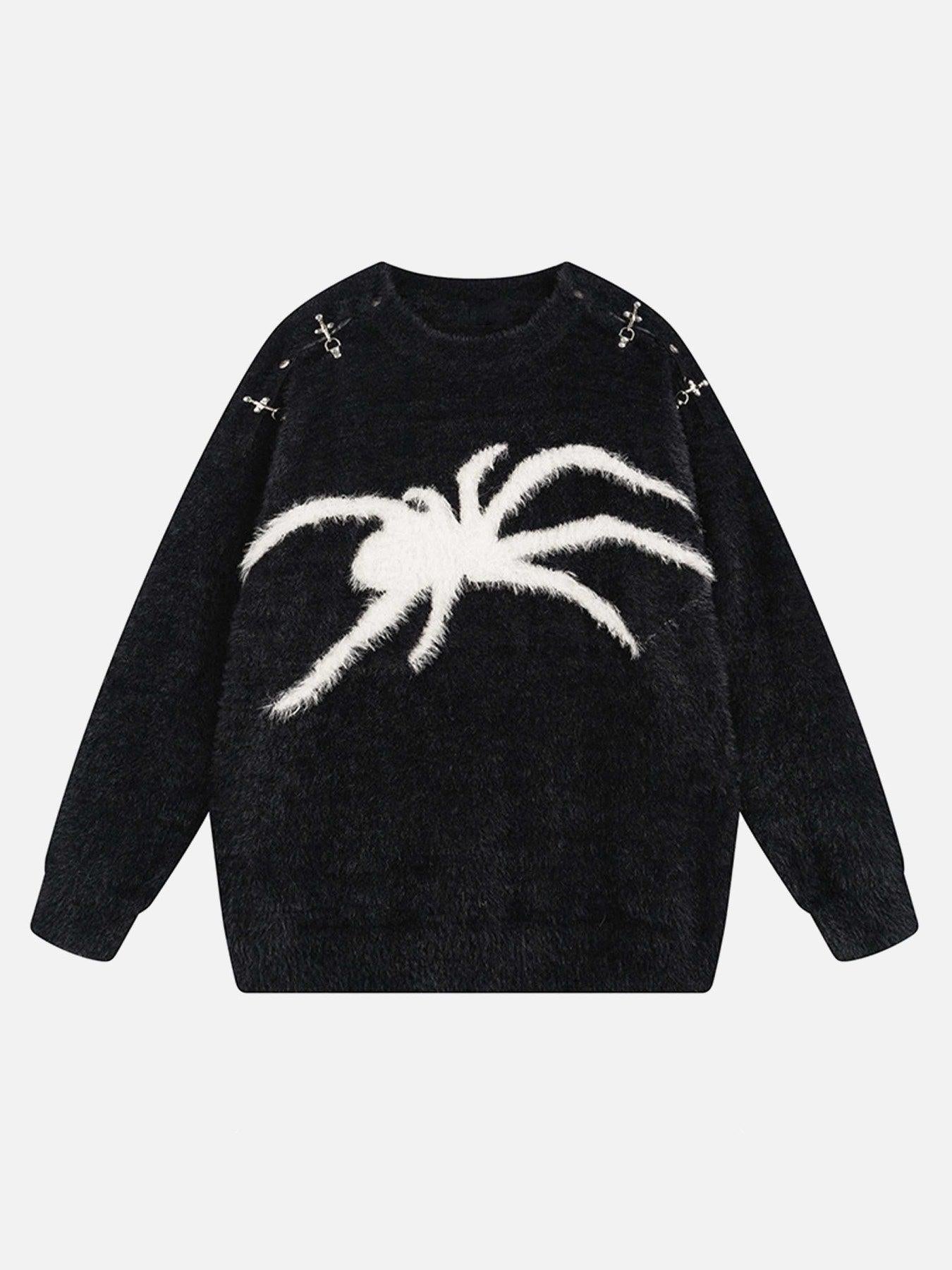 Concert Outfit Spider Warm Loose Sweater Concert Outfit Spider Warm Loose Sweater