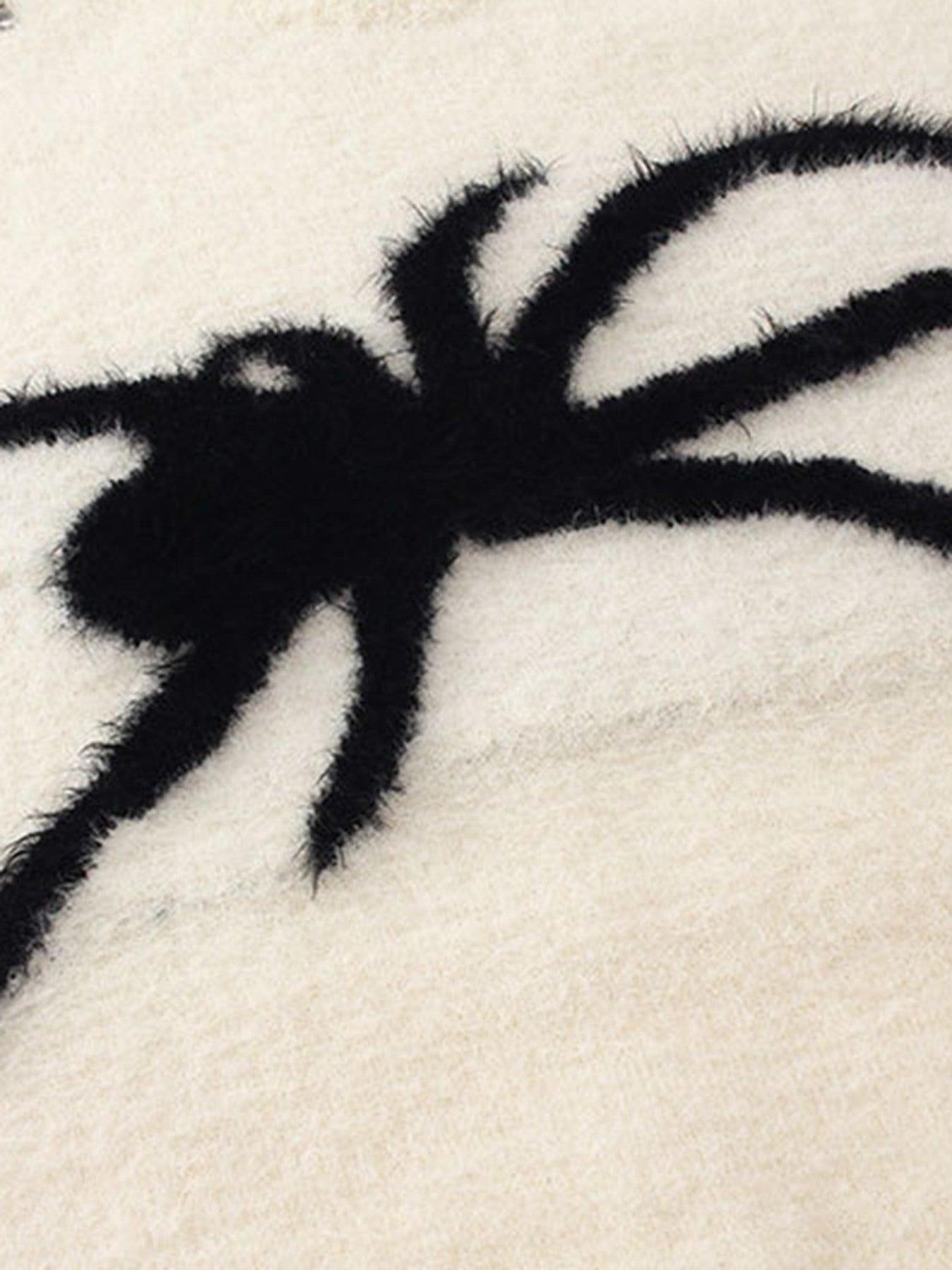 Concert Outfit Spider Warm Loose Sweater Concert Outfit Spider Warm Loose Sweater
