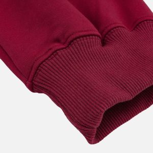 Concert Outfit Spider Web Embroidery Eye Viewable Hoodie