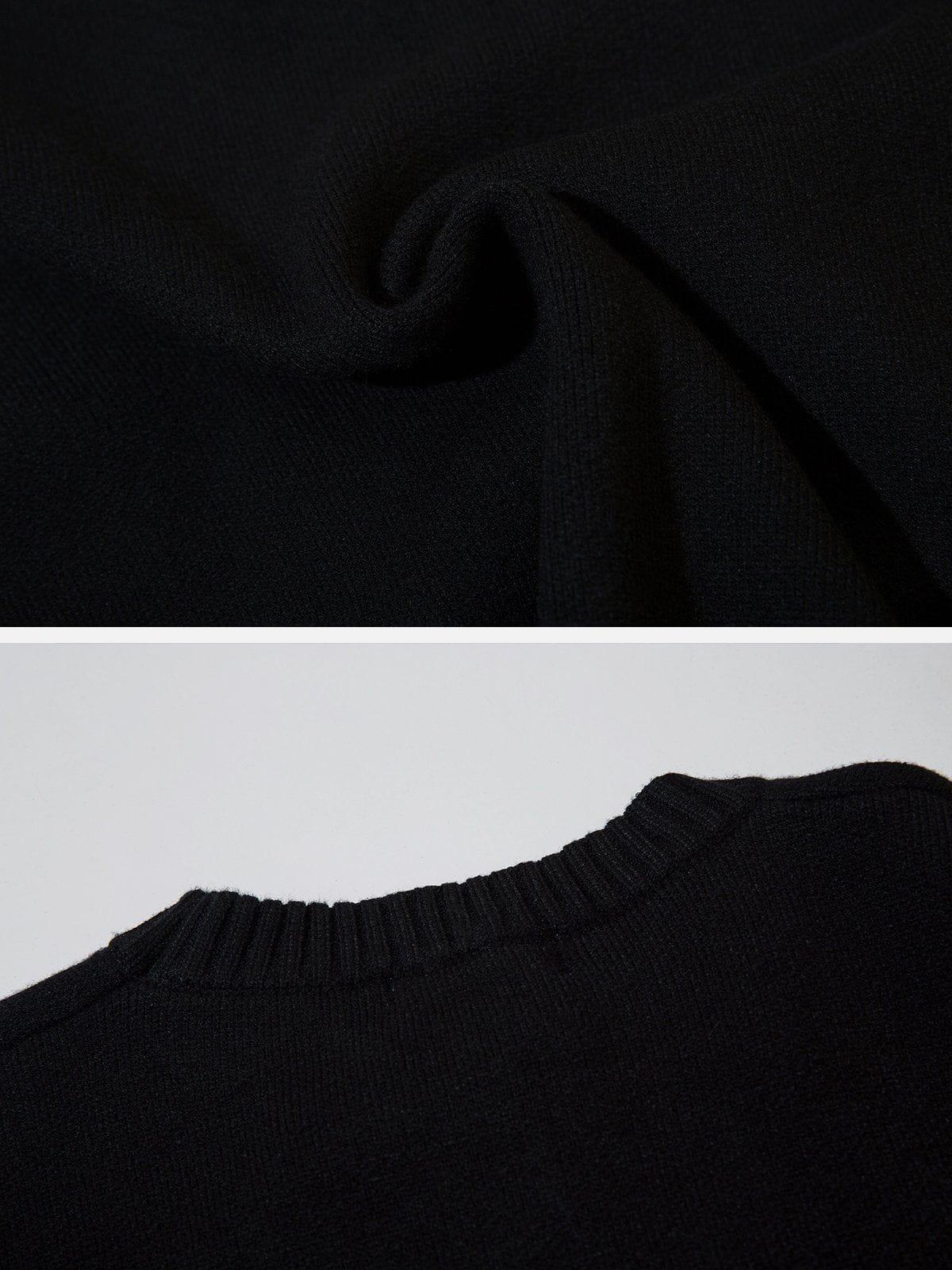 Concert Outfit Spider Web Stars Graphic Sweater Concert Outfit Spider Web Stars Graphic Sweater