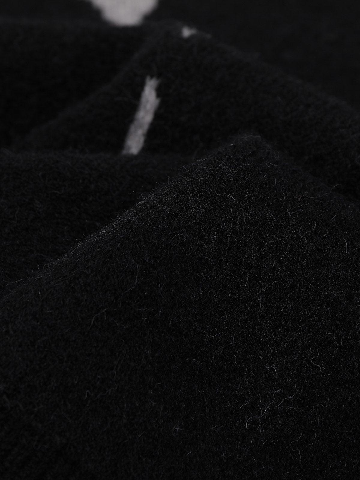 Concert Outfit Spider&Heart Knit Crew Neck Sweater Concert Outfit Spider&Heart Knit Crew Neck Sweater