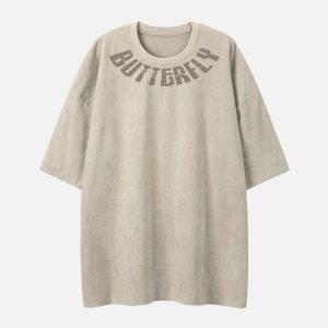 Concert Outfit Spine Skeleton Print Tee