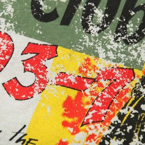 Concert Outfit Spliced Deconstruction Print T-Shirt