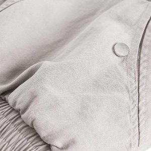 Concert Outfit Spliced Fur Hooded Quilted Jacket