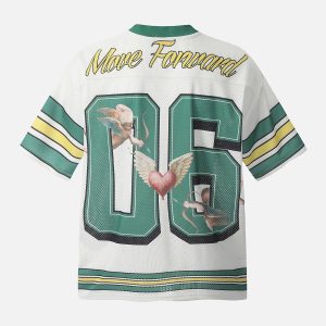 Concert Outfit Sports Jersey V-Neck T-Shirt