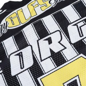 Concert Outfit Sports Letter Stripe Print Jersey T-Shirt