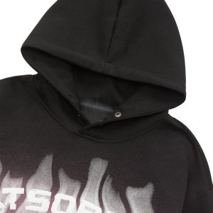 Concert Outfit Spray Smoke Gradient Hoodie