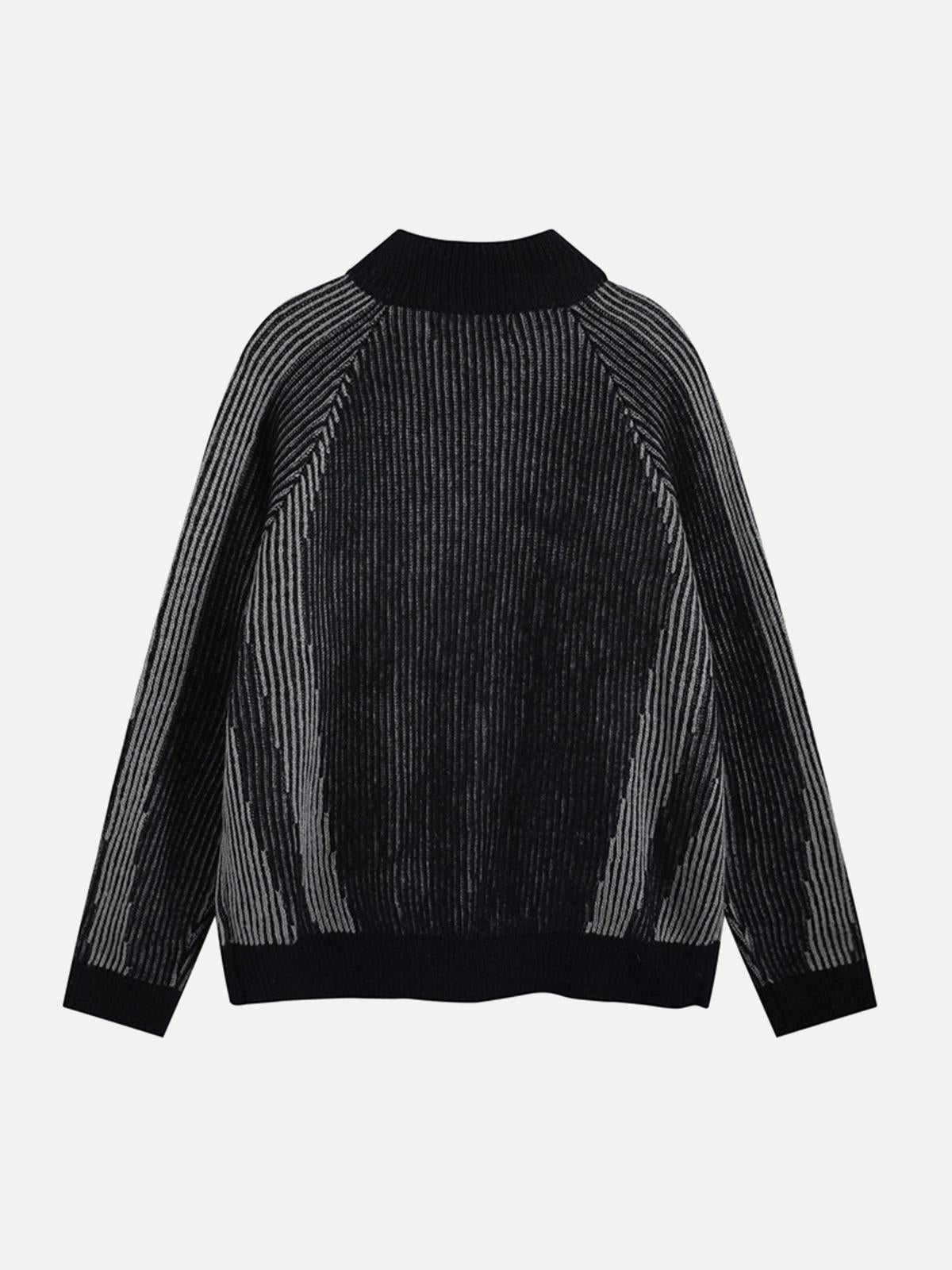 Concert Outfit Stand Collar Cardigan Zip Up Sweater Concert Outfit Stand Collar Cardigan Zip Up Sweater