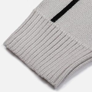 Concert Outfit Stand Collar Racing Zip-Up Cardigan