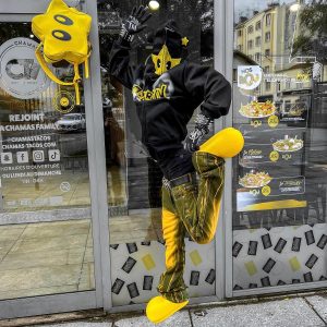 Concert Outfit Star Embroidered Hooded Sweatshirt