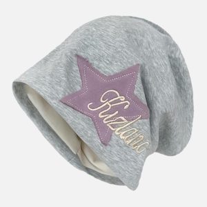 Concert Outfit Star Embroidered Wrap Hat