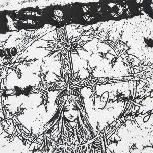 Concert Outfit Star Necklace Cross Graphic Long Sleeve T-Shirt