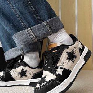 Concert Outfit Star Peplum Slip-On Shoes