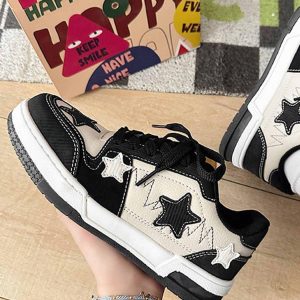 Concert Outfit Star Peplum Slip-On Shoes