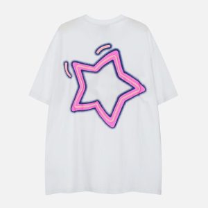 Concert Outfit Star Print Tee