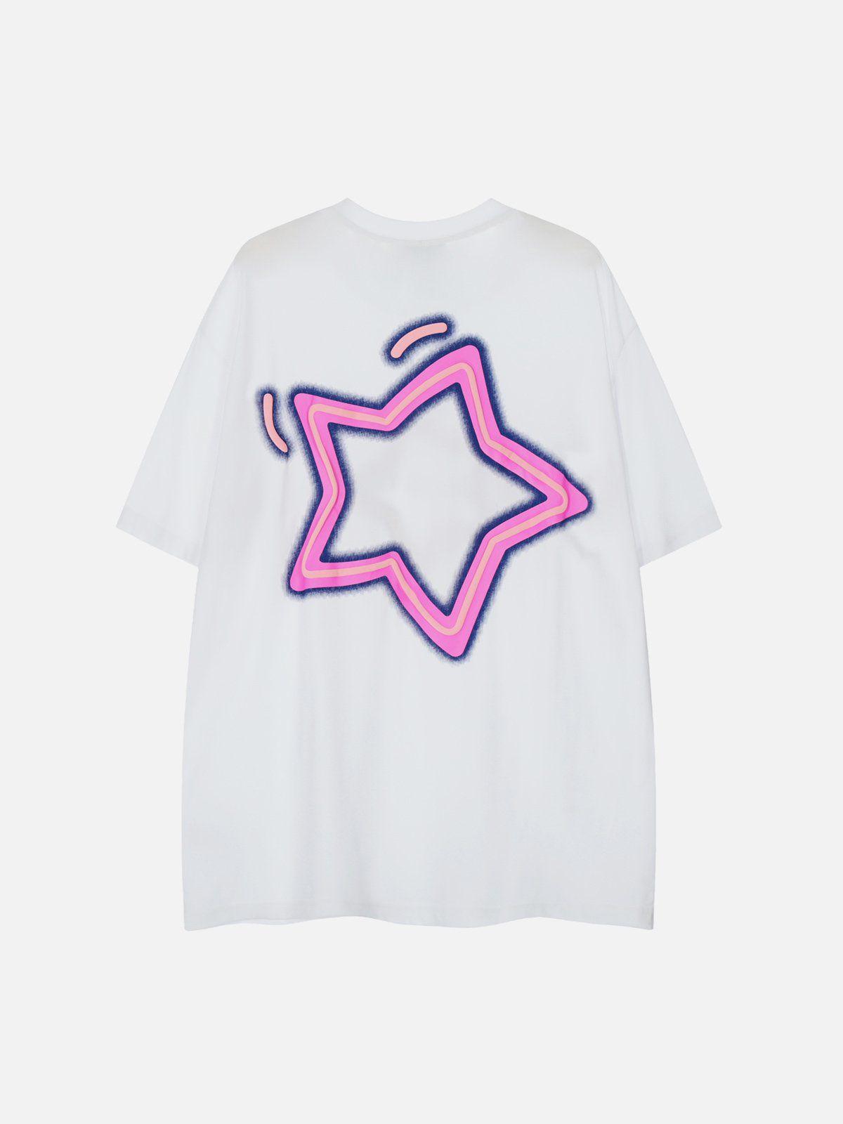 Concert Outfit Star Print Tee Concert Outfit Star Print Tee