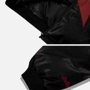 Concert Outfit Star PU Winter Coat