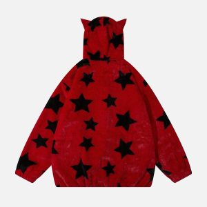 Concert Outfit Star Sharp Corners Hoodie