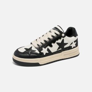 Concert Outfit Star Thick Bottom Skate Shoes