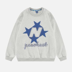 Concert Outfit Stellaris Embroidered Sweatshirt