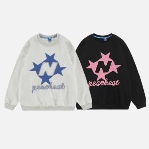 Concert Outfit Stellaris Embroidered Sweatshirt