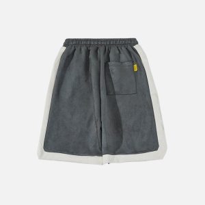 Concert Outfit Stereoscopic Star Suede Shorts