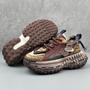 Concert Outfit Stitching Letter Tire Sole Platform Sneakers