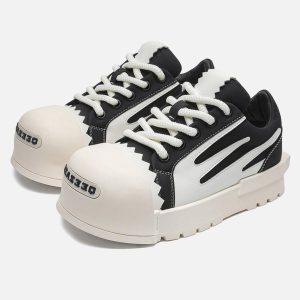 Concert Outfit Street Contrast Color Casual Sneakers