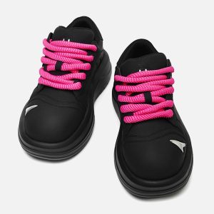 Concert Outfit Street Deconstructed Split Whisker Sneakers