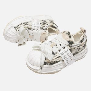 Concert Outfit Street Deconstruction And Dissolution Sneakers