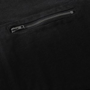 Concert Outfit Street Dirty-Dye Distressed Cut Pocket T-Shirt