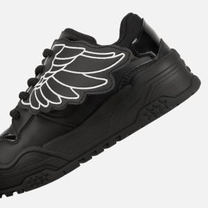 Concert Outfit Street Embroidery Sneakers