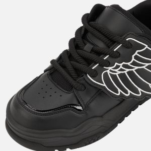 Concert Outfit Street Embroidery Sneakers