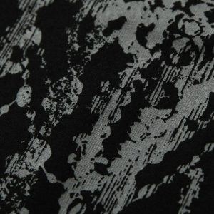 Concert Outfit Street Graffiti POLO Lapel Shirt