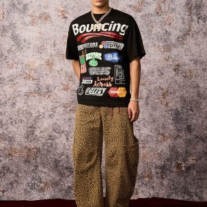 Concert Outfit Street Graphic Print T-Shirt