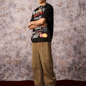 Concert Outfit Street Graphic Print T-Shirt