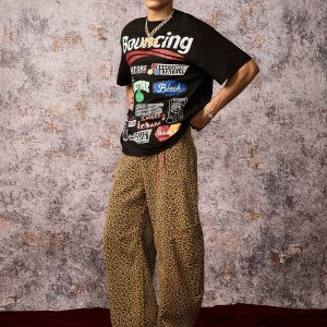 Concert Outfit Street Graphic Print T-Shirt