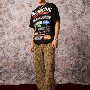 Concert Outfit Street Graphic Print T-Shirt