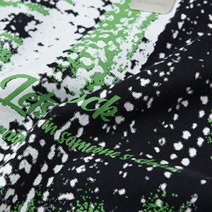 Concert Outfit Street Graphic Spray Print Necklace T-Shirt