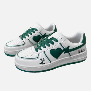 Concert Outfit Street Heart Skate Shoes