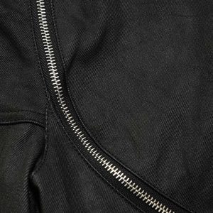 Concert Outfit Street Hip-Hop Structure Zipper Design Washed Jeans