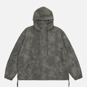 Concert Outfit Street Jacquard Texture Hoodie