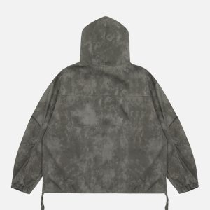 Concert Outfit Street Jacquard Texture Hoodie