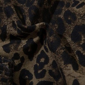 Concert Outfit Street Leopard Print Shorts