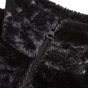 Concert Outfit Street Letter Embroidered Fleece Jacket