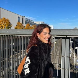 Concert Outfit Street Letter Embroidered Fleece Jacket