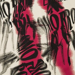 Concert Outfit Street Necklace Graffiti Spray-Painted Vest