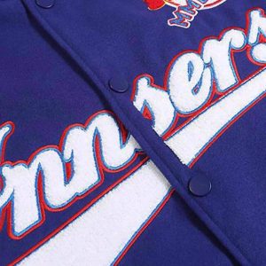 Concert Outfit Street Patchwork Embroidered Baseball Jacket