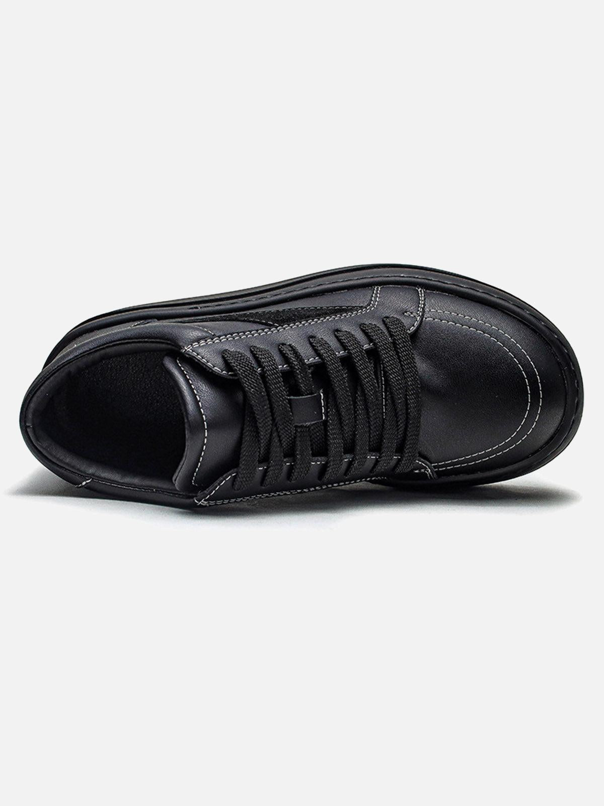 Concert Outfit Street PU Leather Sneakers Concert Outfit Street PU Leather Sneakers